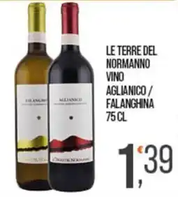 Cash pro Le terre del normanno vino aglianico / falanghina offerta