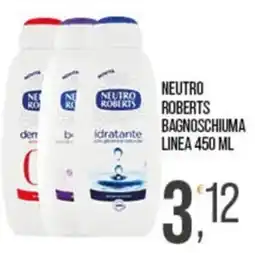 Cash pro Neutro Roberts bagnoschiuma idratante offerta