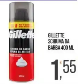 Cash pro Gillette schiuma da barba offerta