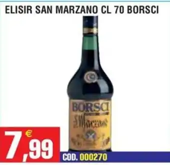 Immenso Cash Elisir San Marzano Borsci offerta