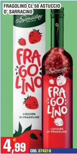 Immenso Cash Fragolino liquore di fragoline offerta