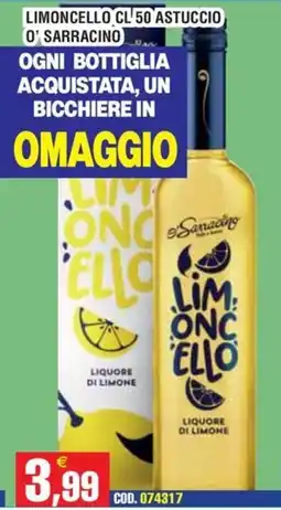 Immenso Cash Limoncello o' Sarracino offerta