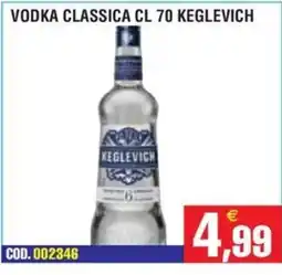Immenso Cash Vodka classica Keglevich offerta