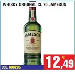 Immenso Cash Whisky Original Jameson offerta