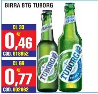 Immenso Cash Birra BTG Tuborg offerta