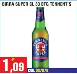 Immenso Cash Birra super Tennent's offerta