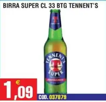 Immenso Cash Birra super Tennent's offerta