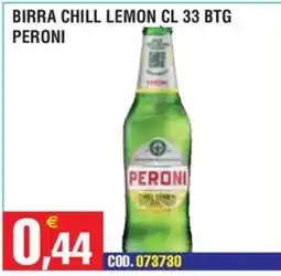 Immenso Cash Birra chill lemon Peroni offerta