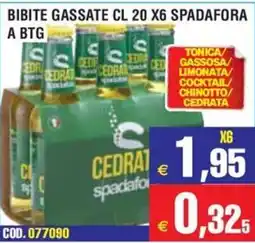 Immenso Cash Bibite gassate Cedrata Spadafora offerta
