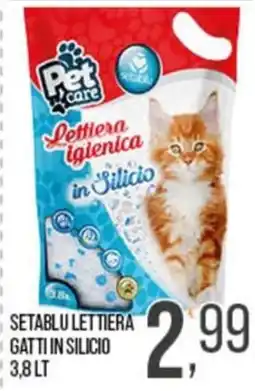 Cash pro Pet care Lettiera igienica in silicio offerta