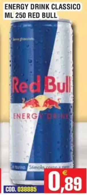 Immenso Cash Energy drink classico Red Bull offerta
