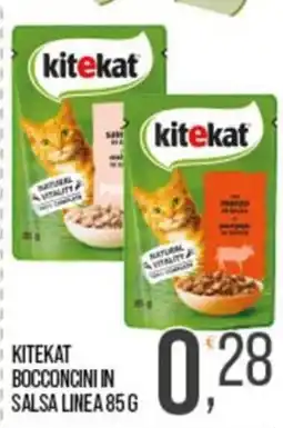 Cash pro Kitekat bocconcini in salsa linea offerta