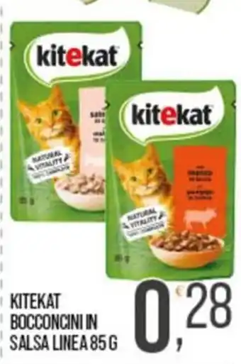 Cash pro Kitekat bocconcini in salsa linea offerta