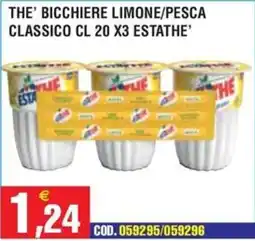 Immenso Cash The bicchiere limone/pesca classico offerta