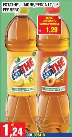 Immenso Cash Estathe limone offerta