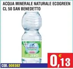 Immenso Cash Acqua minerale naturale ecogreen zero san benedetto offerta
