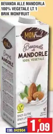 Immenso Cash Beveranda alle mandorle Monfruit offerta