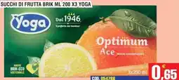 Immenso Cash Succhi di frutta Brik Yoga offerta