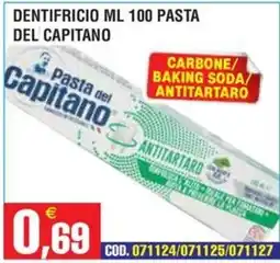 Immenso Cash Pasta del Capitano offerta