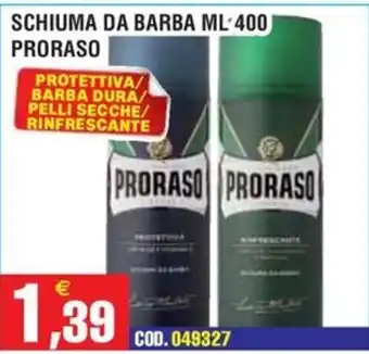 Schiuma da barba Proraso
