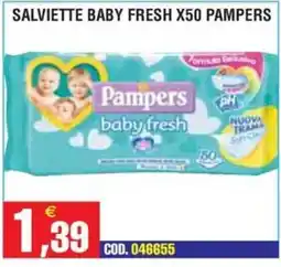 Immenso Cash Pampers baby fresh offerta