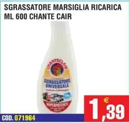Immenso Cash Sgrassatore universale Chanteclair offerta