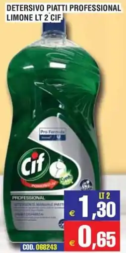 Immenso Cash Detersivo piatti professional limone Cif offerta