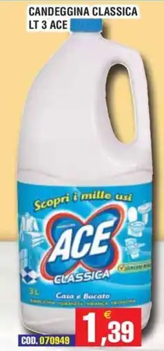 Immenso Cash Candeggina classica Ace offerta