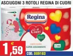 Immenso Cash Asciugoni Regina di Cuori offerta
