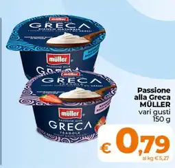 Ipercoop Radenza Passione alla Greca Müller offerta