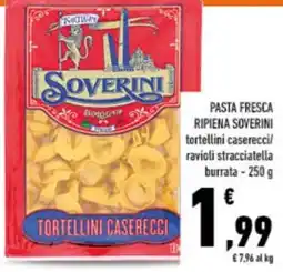 Conad City Pasta fresca ripiena soverini tortellini caserecci offerta