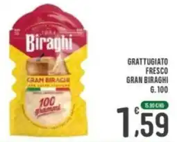 La Mimosa Supermercati Grattugiato fresco Gran Biraghi offerta