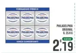 La Mimosa Supermercati Philadelphia formaggio fresco offerta