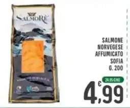 La Mimosa Supermercati Salmone norvegese affumicato Sofia offerta