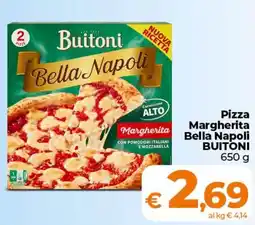 Ipercoop Radenza Pizza Margherita Bella Napoli Buitoni offerta