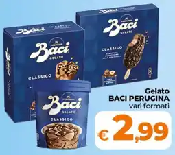 Ipercoop Radenza Gelato Baci Perugina Classico offerta