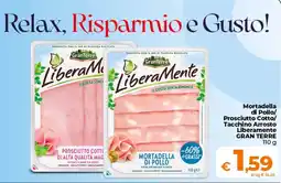 Ipercoop Radenza Mortadella di Pollo Gran Terre offerta