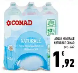 Conad City Acqua minerale naturale Conad offerta