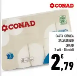 Conad City Carta igienica salvaspazio Conad offerta