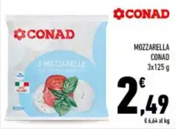 Conad City Mozzarella Conad offerta