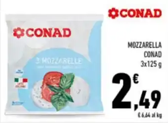 Conad City Mozzarella Conad offerta