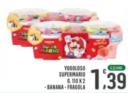 La Mimosa Supermercati Yogoloso Super Mario offerta