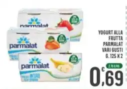 La Mimosa Supermercati Yogurt alla frutta Parmalat offerta