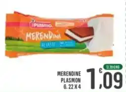 La Mimosa Supermercati Merendina Plasmon offerta