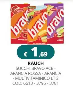 Altasfera Succhi Bravo Ace - Arancia Rossa - Arancia - Multivitaminico offerta