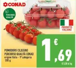 Conad City Pomodoro ciliegino percorso qualità conad offerta