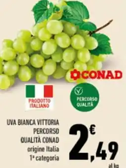 Conad City Uva bianca vittoria offerta