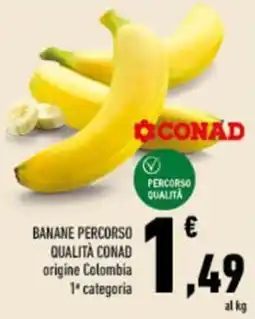 Conad City Banane percorso qualità Conad offerta