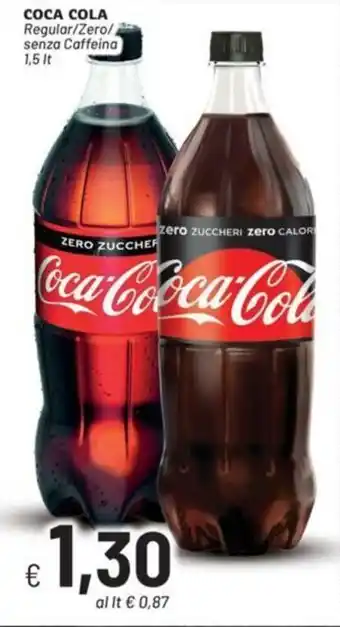 Sisa Coca-Cola 1,5lt offerta
