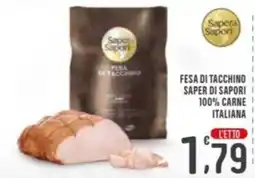 La Mimosa Supermercati Fesa di tacchino Saper di sapori offerta